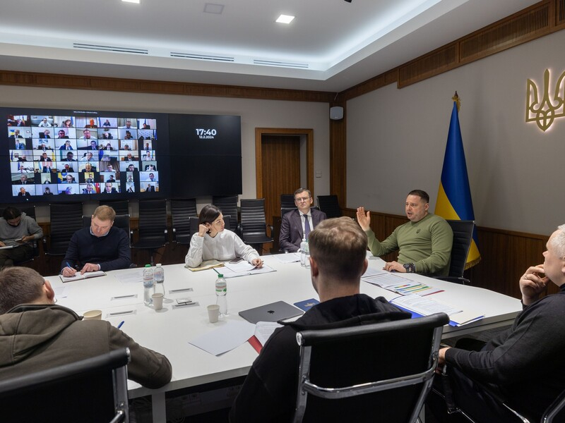 В Офисе президента обсудили с украинскими послами подготовку к Глобальному саммиту мира