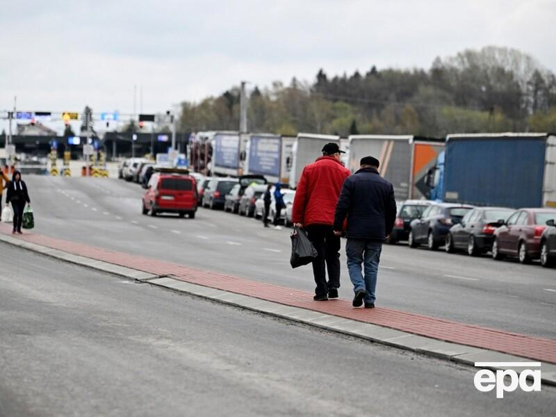 В ответ на блокировку границы поляками украинские водители перекрывали дороги в польских городах